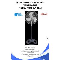 FSW-45A1 18 İNÇ AYAKLI SANAYİ VANTİLATÖR 